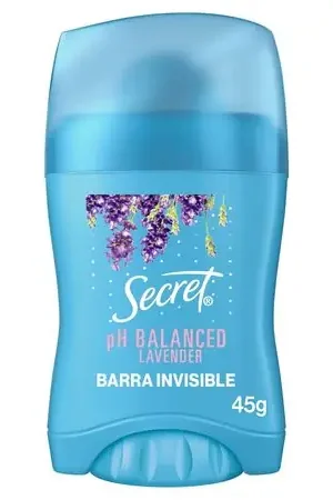 Offerta Antitranspirante para Mujer en Barra SECRET PH Balanced Frasco 45g
