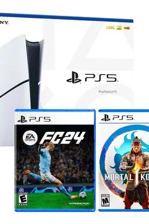 Ordine In Blocco Consola Playstation 5 Slim Con Lector De Discos + Ea Sports Fc 24 + Mortal Kombat 1