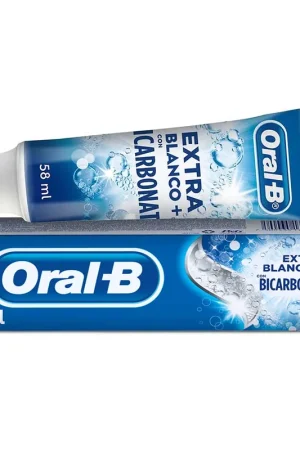 Premium Crema de Dientes Oral B Extra Blancura con Bicarbonato 58ml