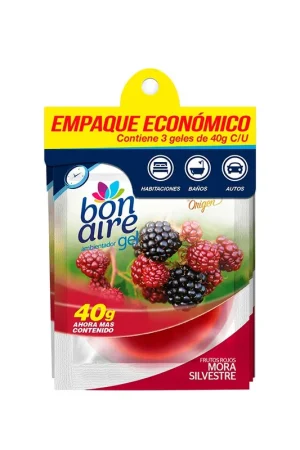 Ambientador Bonaire gel mora silvestre x3und x40g c-u Spedito Oggi