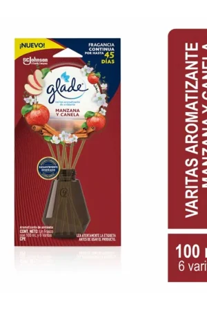 Aromatizante Glade Varitas Manzana Canela x100mL Offerta Lampo