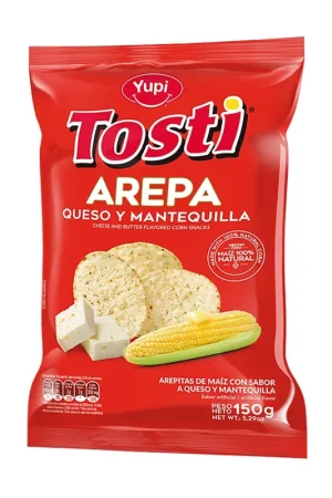 Vendita Finale Pasabocas Tosti Arepa x 150g