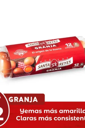 Certificato Huevos A rojos Santa Reyes x12und