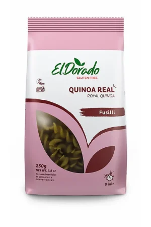 Compra Adesso Pasta de Quínoa Sin Gluten Fusilli El Dorado x 250g