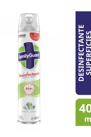 Aerosol Desinfectante de Superficies y Ambientes Fragancia Campestre X400ml Fatto A Mano