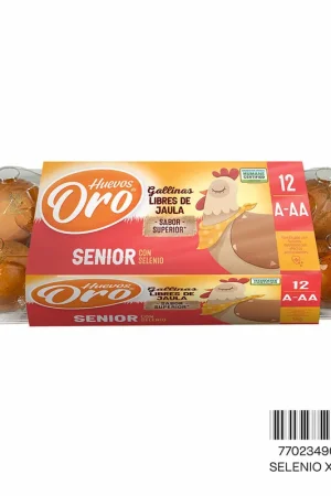 Vendita Finale Huevo Oro Selenio Organico X12 Unidades
