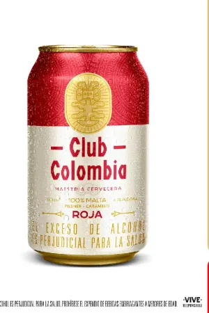 Cerveza Club Colombia Roja lata x330ml Compra Oggi Stesso