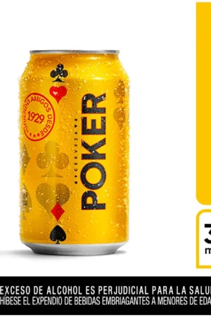 Cerveza Poker lata x330ml Offerta
