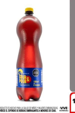 Cerveza Refajo Cola & Pola Botella Pet 1.5L Spedizione Mondiale