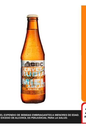Cerveza BBC Cajicá Miel botella x330ml Solo Oggi
