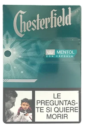 Cigarrillo Chesterfield Mentol Cajetilla x20und Esclusivo