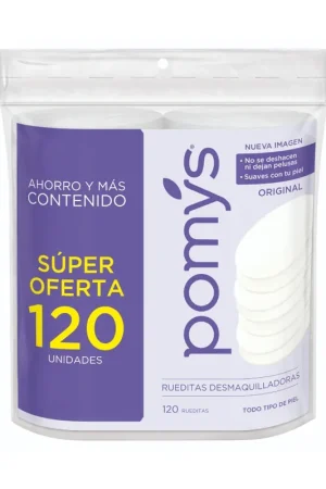 Ultimissimo Modello Rueditas faciales Desmaquilladoras Pomys original x120und