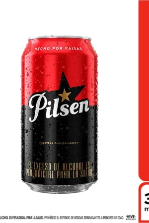 Cerveza Pilsen lata x330ml Lusso
