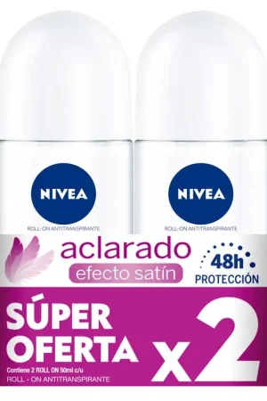 Reso Gratuito Desodorante Nivea Tono Natural Efecto Satín Roll on x50ml x2und
