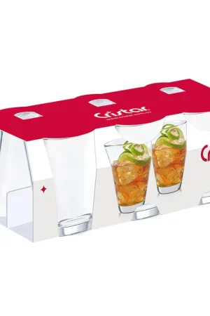 Miglior Prezzo Set x 6 vasos vitro bebidas