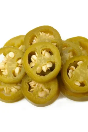 Ají jalapeño encurtido en rodajas x90gr Top Qualità