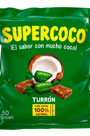 Ordina Subito Turrón Supercoco x 50 und x 250 g peso neto