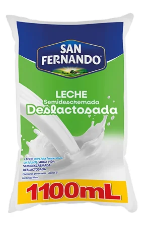 Autentico Leche deslactosada San Fernando x1100ml