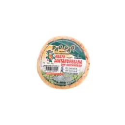 Arepas santandereanas Pao Pao chicharrón x5und x280g Economico