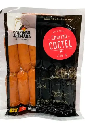 All’Ingrosso Chorizo Colombo Alemana Coctel x 250 G