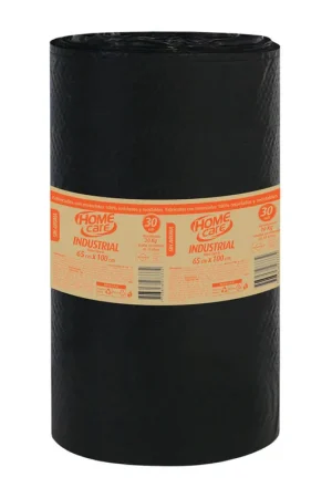 Bolsa Industrial Negra Home Care 65x100cm x30 Unidades Ultimissimo Modello