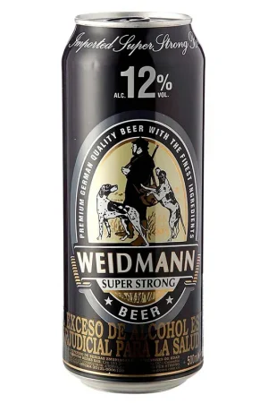 Cerveza Weidmann Súper Strong Lata x 500 Ml Autentico