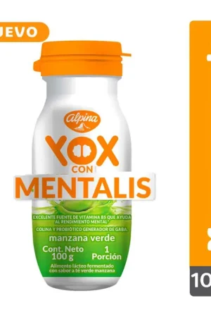 Alimento lácteo Yox Mentalis manzana verde x100g Scelto Dai Clienti