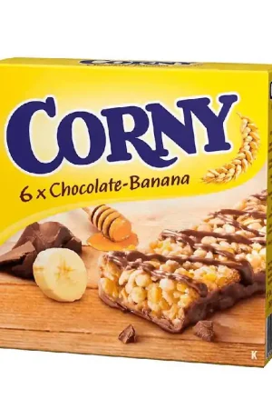 Barra de Cereal Corny chocolate banana x6und x25g c\\u002Fu Offerta