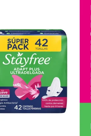 Alta Qualità Toalla Higiénica Stayfree Adapt Plus Ultradelgada 42 Und