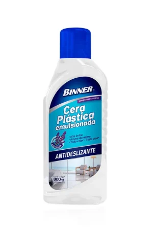 Cera Binner plástica antideslizante lavanda x800ml Di Tendenza