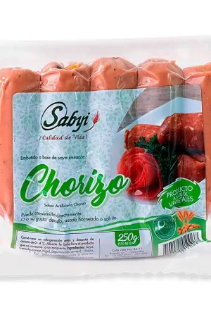 Chorizo Sabyi a base de soya x250g Scelto Dai Clienti