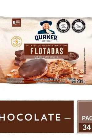 Galletas Avena Quaker Chocolate 34gr Pagamento Sicuro