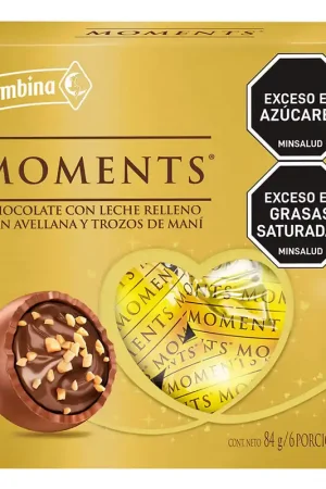 Chocolate Moments avellana maní x84g Super Prezzo