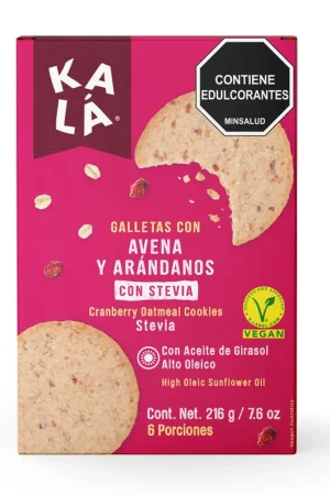 All’Ingrosso Galletas Kala Avena Uvas Pasas y Albaricoque x216grs