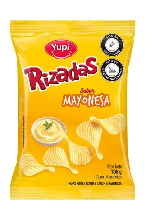 Alta Qualità Papas Rizadas mayonesa x105g