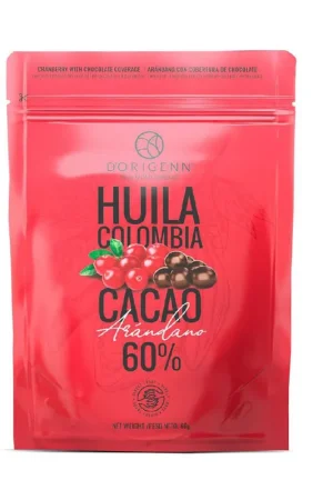 Arándano Dorigenn Recubierta Chocolate 60% Cacao x60g Ultima Occasione