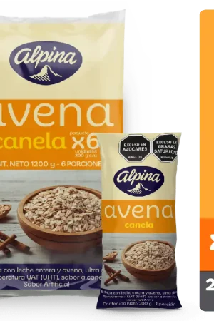 Avena Alpina canela bolsa x6und x200g c-u Occasione