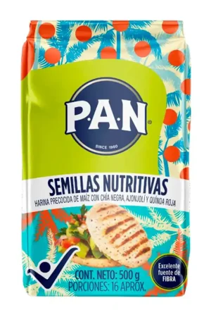 Esclusivo Harina PAN integral semillas nutritivas x500g