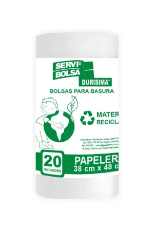 A Buon Prezzo Bolsa de basura Durísima papelera 38cmx48cm x20und