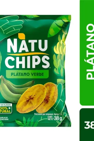 Snack Platano Verde Natuchips 38gr Alta Qualità