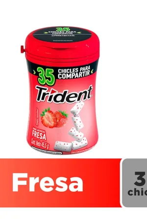 Alta Qualità Chicles Trident fresa x35und x 45,5g pn