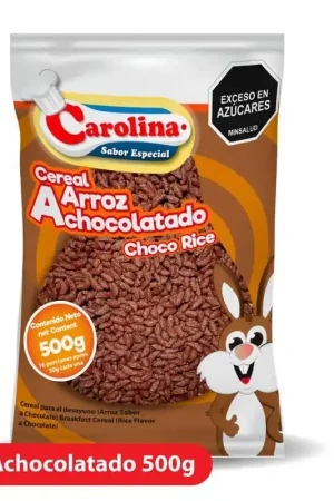 Cereal Carolina arroz achocolatado x500g Certificato