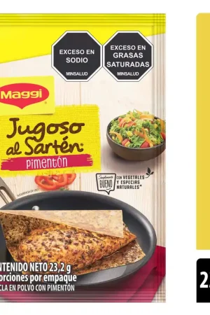 Ultimissimo Modello Mezcla Maggi jugoso al sartén pimentón x23,2g