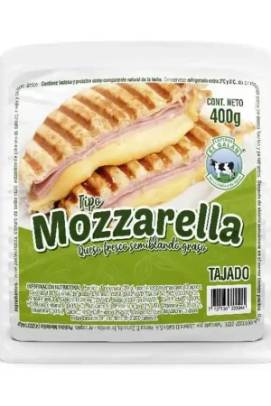Alta Qualità Queso El Galan mozzarella tajado x400g
