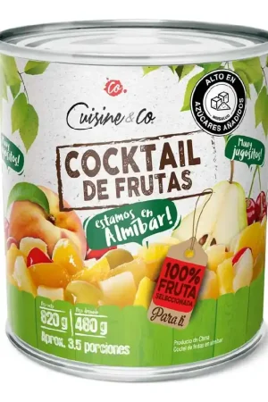 Cóctel de frutas Cuisine&Co en almíbar x820g Direttamente Dal Produttore