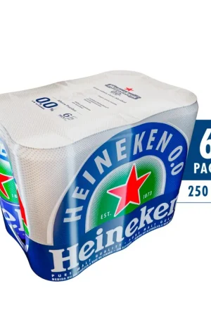 Cerveza Heineken 0.0 lata x6und x250ml c-u A Buon Prezzo
