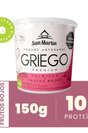 Yogurt griego San Martín Premium frutos rojos x150g Compra Oggi Stesso