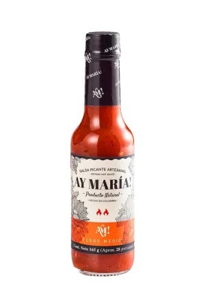 Ultimissimo Modello Salsa picante Ay María artesanal fuego medio x165g