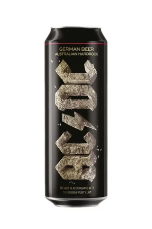 Certificato Cerveza AC\\u002FDC german beer lata x568ml