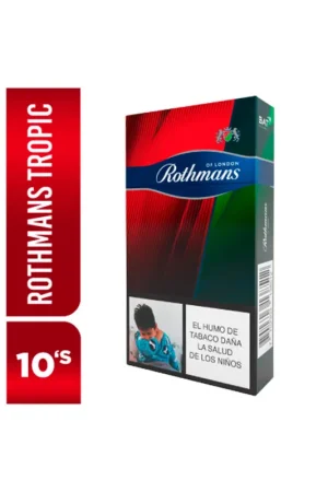Autentico Cigarrillos Rothmans tropic x10und